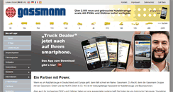 Desktop Screenshot of gassmann-gmbh.com